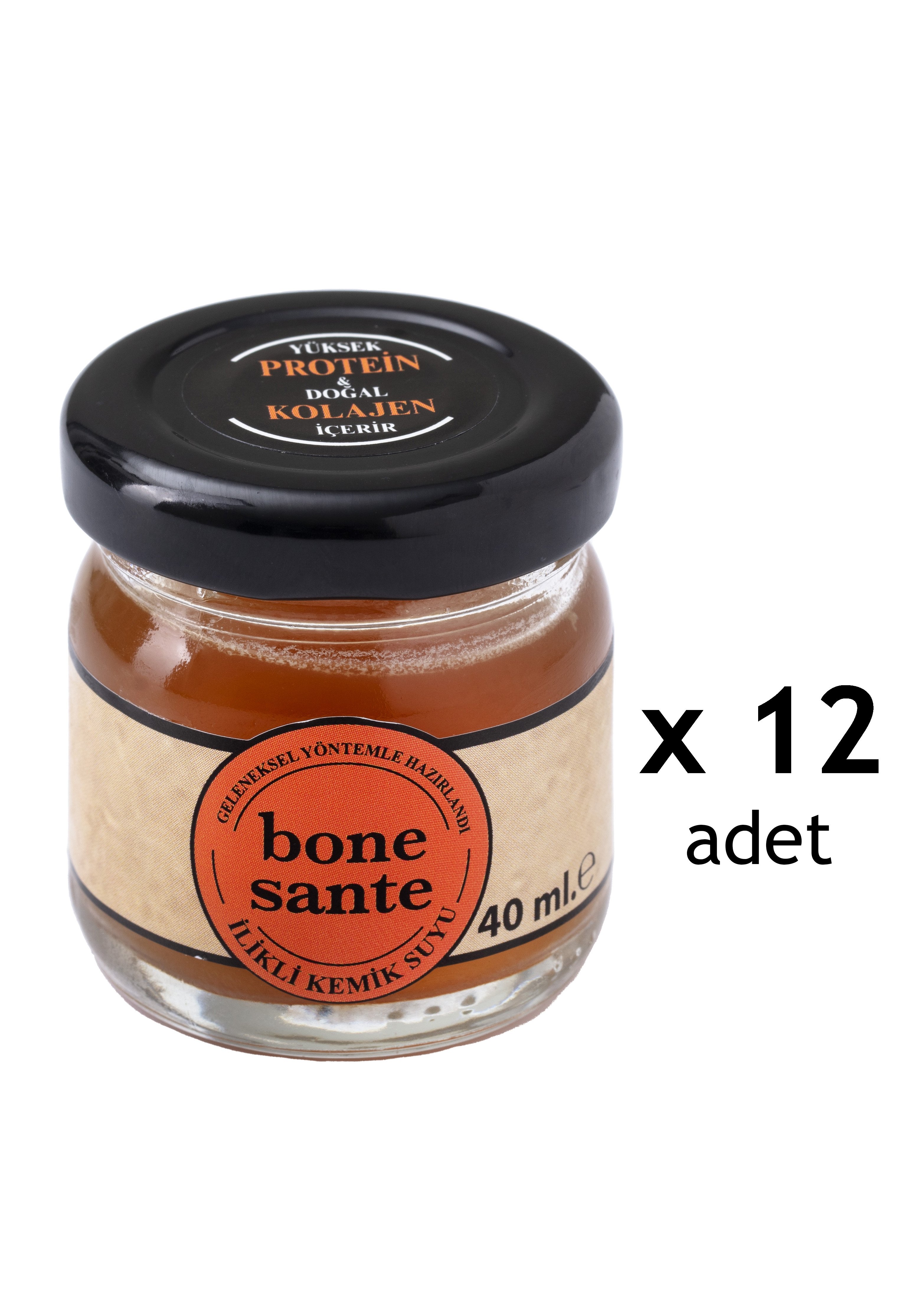 Ilikli Kemik Suyu (40ML X 12 ADET) 1 Set Bone Drops