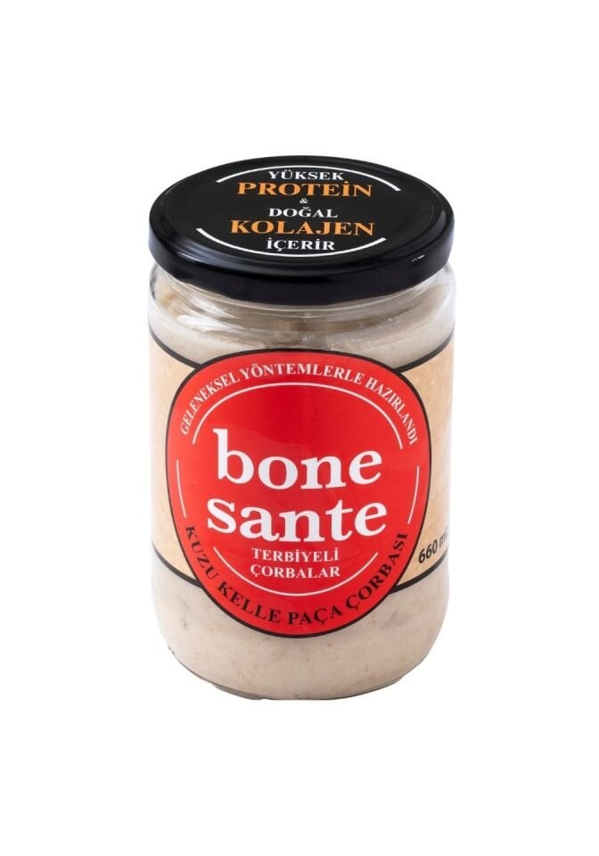 Kuzu Kelle Paça Çorbası(Terbiyeli)(660ml)